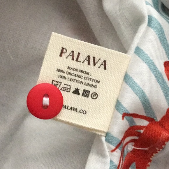 Mommy and Me Palava lobster print organic dresses - Picture 12 of 14